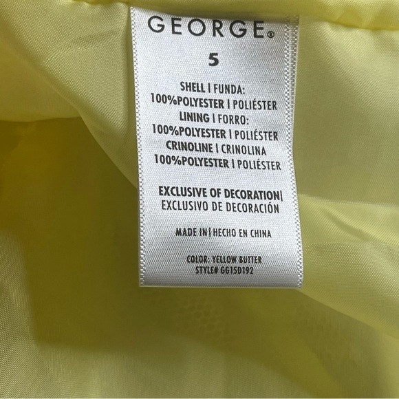 Girls 2 dress bundle Pink and Yellow Layered Dress size 4 & 5 - Picture 12 of 14